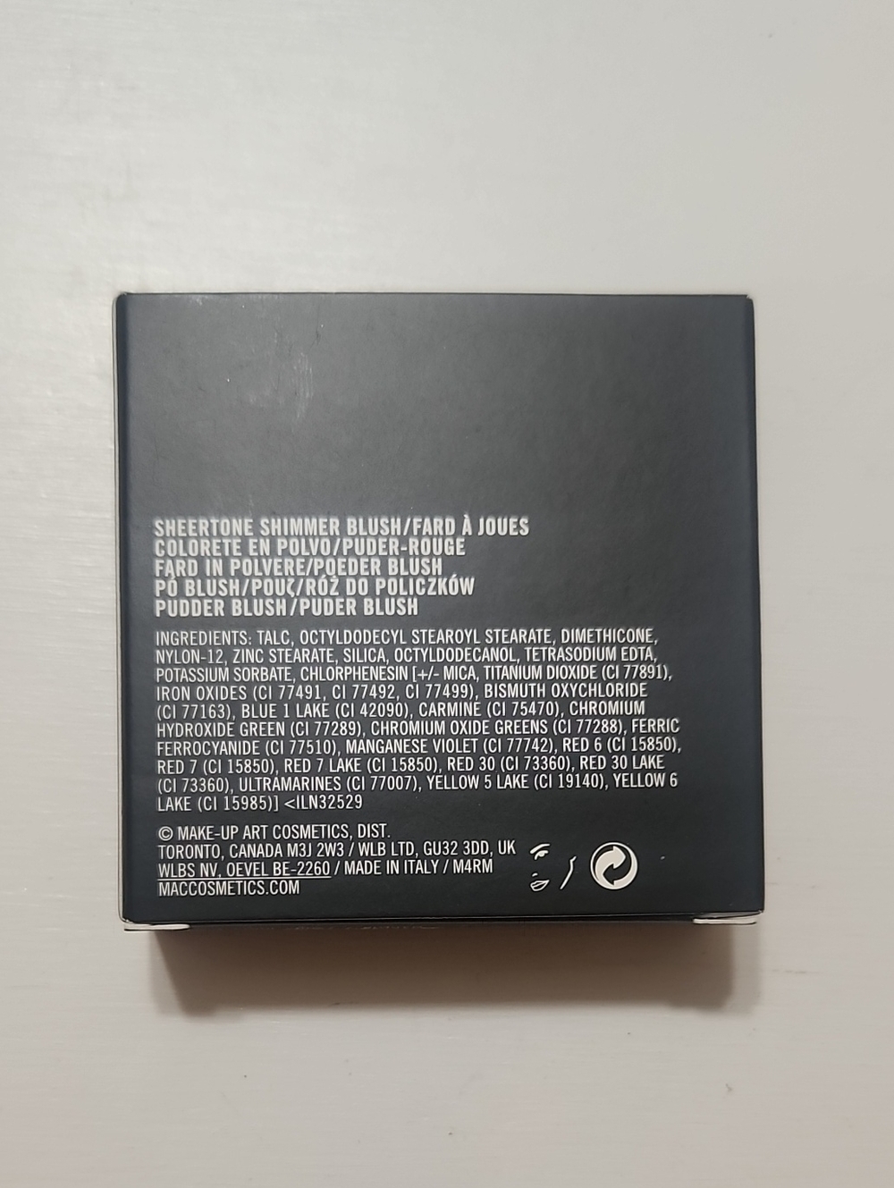 MAC Peachtwist Sheertone Shimmer Blush - Picture 6 of 8
